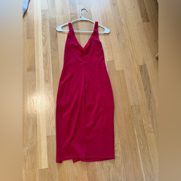 Lulu's Elegant Red Sleeveless Dress - Picture 7 of 7